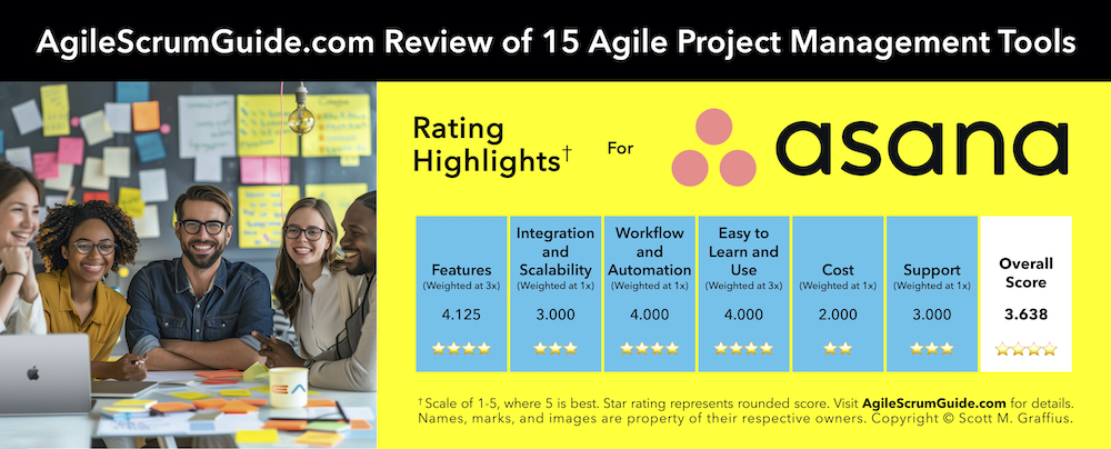 Agile Scrum Guide - 15 Agile Project Management Tools - Update for 2024 - v Feb 21 2024 - 5 - Asana - LwRes