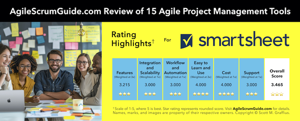 Agile Scrum Guide - 15 Agile Project Management Tools - Update for 2024 - v Feb 21 2024 - 7 - Smartsheet - HiRes 2 - LwRes